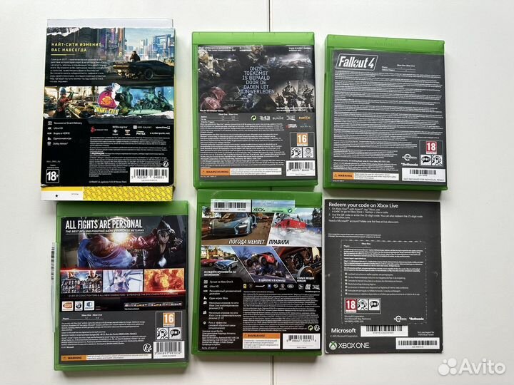 Игры Xbox One Cyberpunk 2077 Tekken 7 Halo