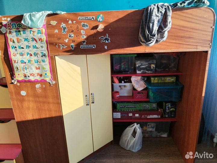 Детская кровать чердак