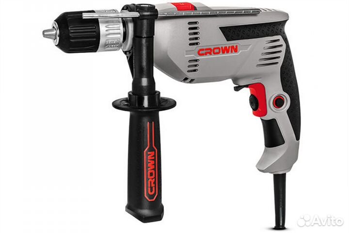 Дрель crown ct10129c ударная