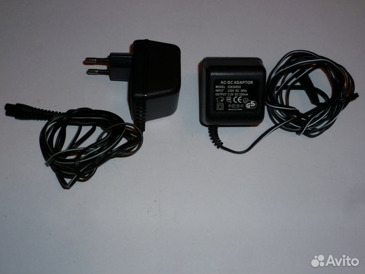 Адаптер-зарядник 220 / (3,2 и 12) и110 /9 Вольт