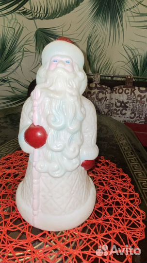 Дед мороз пластмассовый СССР