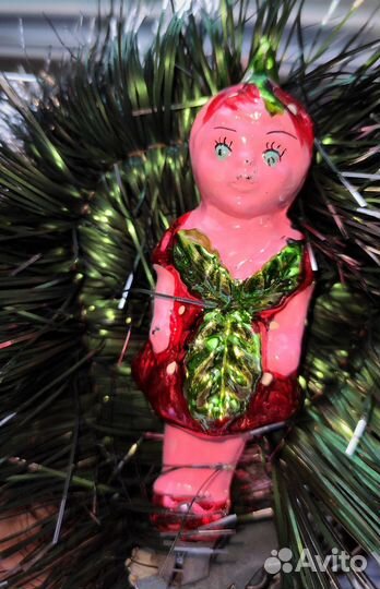 Ёлочная игрушка Клубничка, Чиполлино