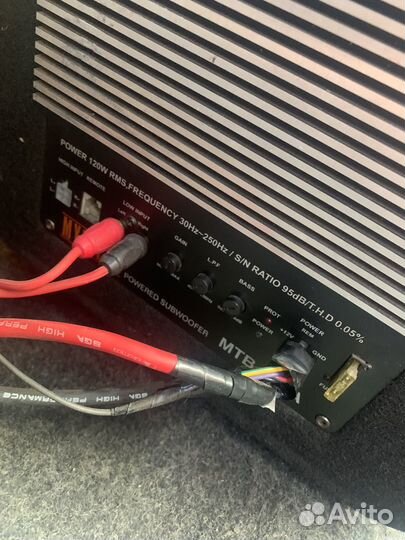 Сабвуфер автомобильный Mystery MTB-300A