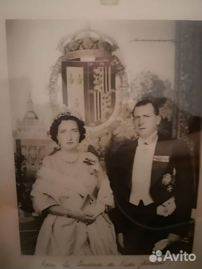 Фото испанских Бурбонов. 1958 г