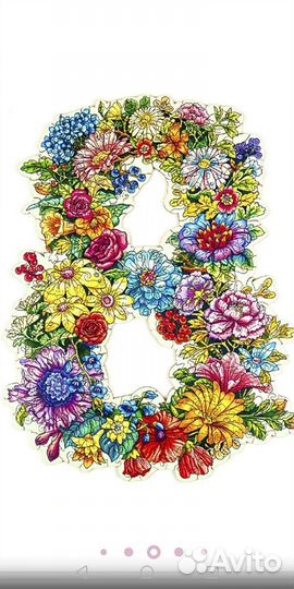 Новый деревянный пазл-головоломка 8 марта