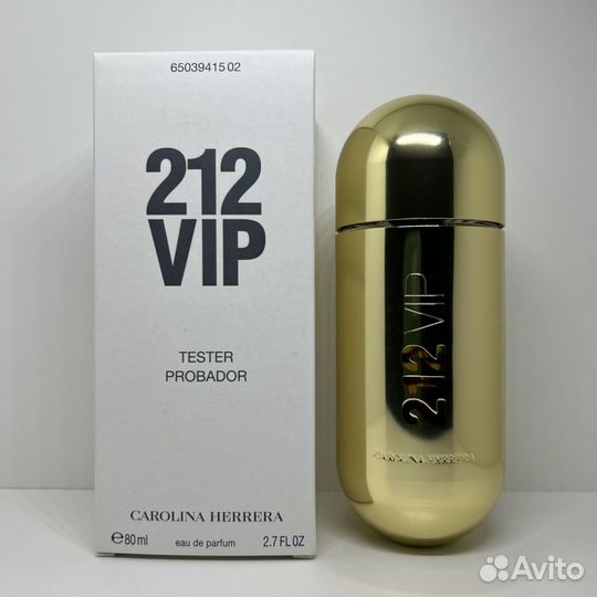 Carolina Herrera - 212 Vip 100ml Оригинал Тестер