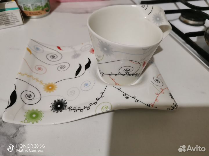 Чашка с блюдцем