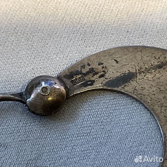 Серьги серебро, калачи, ранние советы