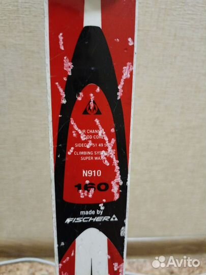 Лыжи беговые tisa 160 палки