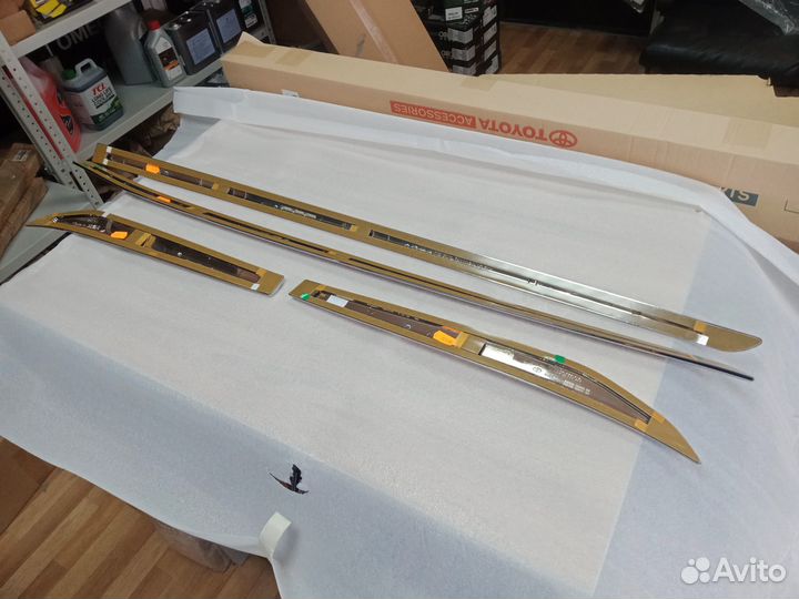 Молдинги (хром) Lexus NX 2021- Оригинал