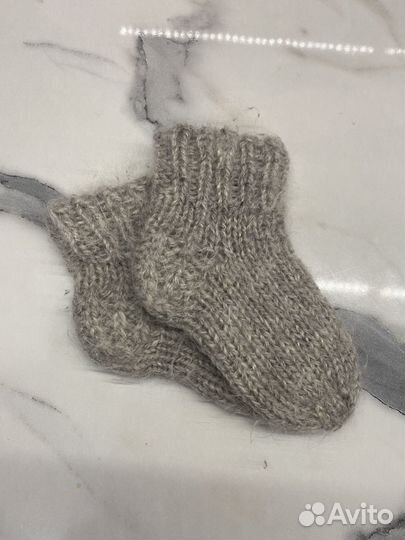 Шерстяные носки детские 19-20