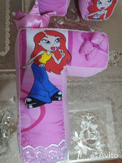 Подушки буквы