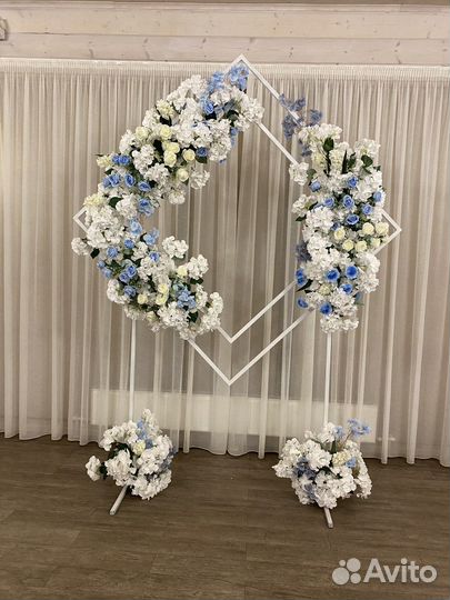 Искусственные цветы для декора свадьбы