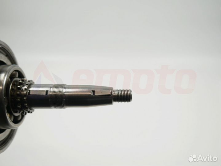 Коленвал 152QMI,157QMJ с подшипниками + 2-е звезды