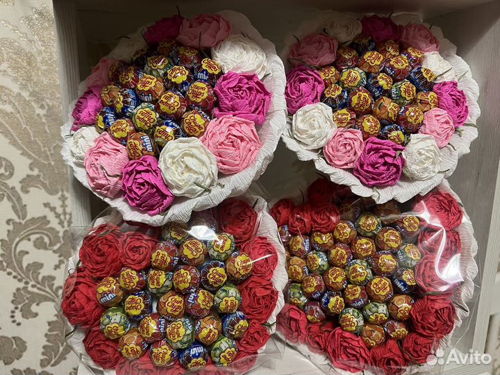 Букет из чупа чупсов