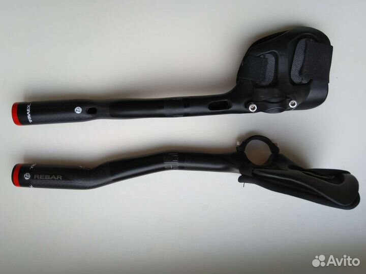 Рога на велосипед. Аэробар лежак. Карбон