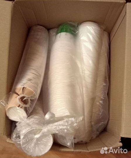 Картонные стаканы под горячие напитки