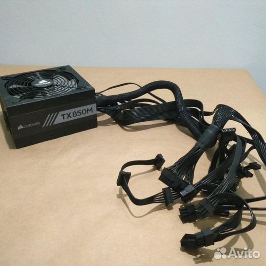 Блок питания Corsair TX850M 850W 80 plus: Gold