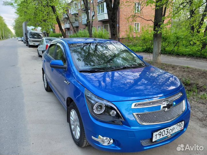 Передние фары Chevrolet Cobalt R4 С линзамы би лед