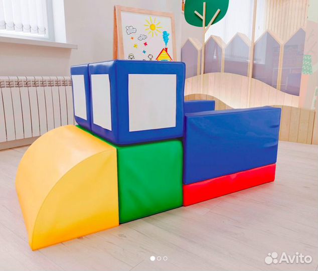 Набор мягких модулей Джунгли от 12 м2