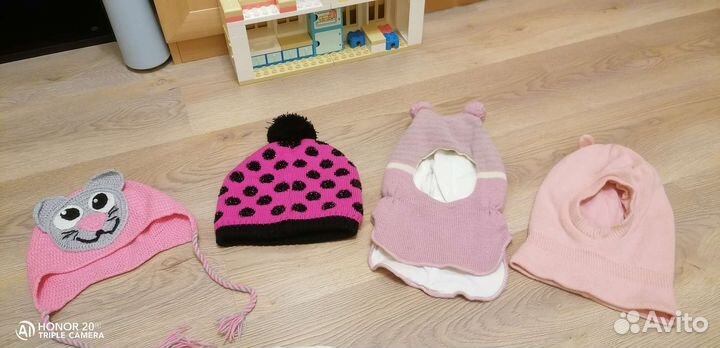 Шапки шлемы керри, зара