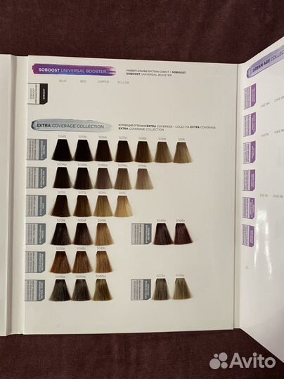 Палитра красок для волос Matrix Socolor beauty