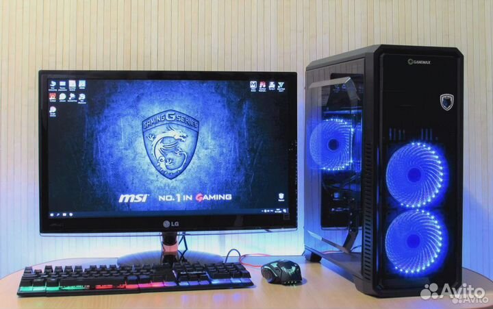 Шустрый Геймерский Пк Intel Core i7 Гарантия New