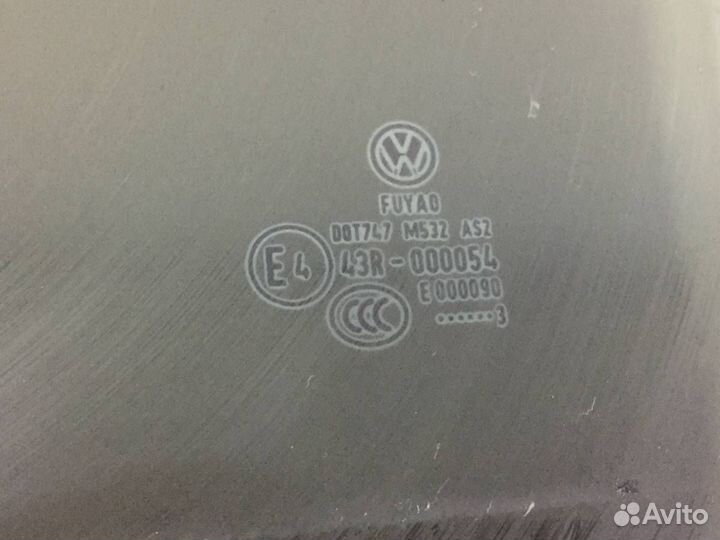 Стекло двери задней левой Volkswagen Polo Sed RUS