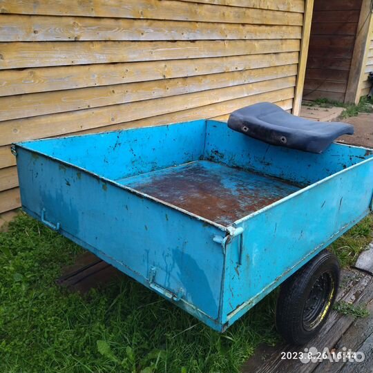 Телега для мотоблока, самодельная