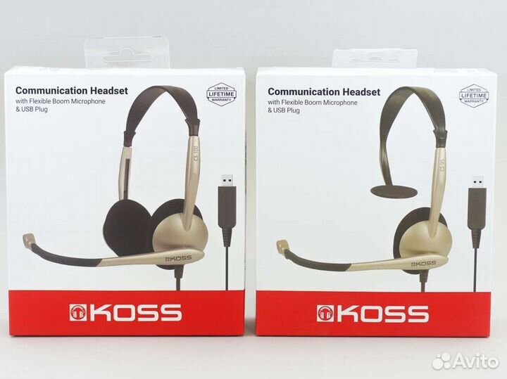 Коммуникационная гарнитура Koss CS95 (4 вариации)