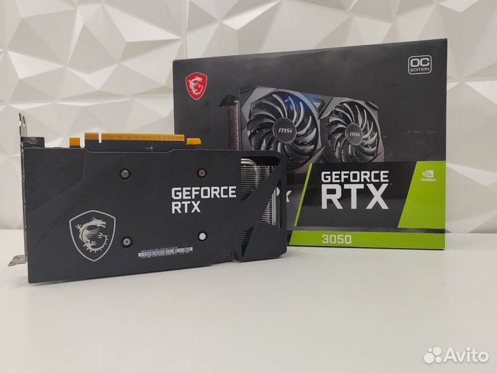 Видеокарта MSI RTX 3050 Ventus 2X