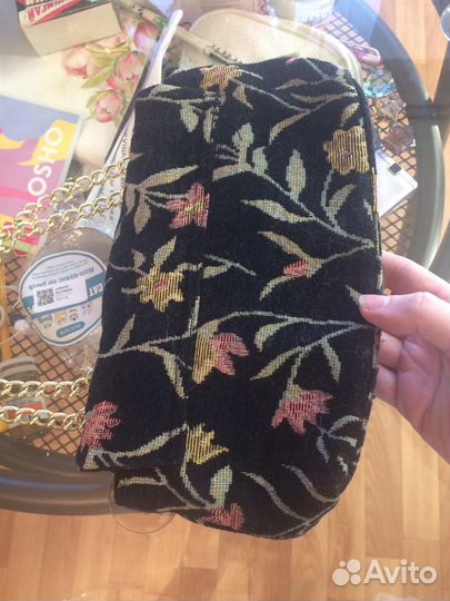 Сумка гобелен как Новая клатч Франция