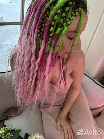Афрокудри Дредокудри Локоны Косы Дреды Афрокосички