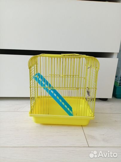 Клетка маленькая для грызунов, б/у