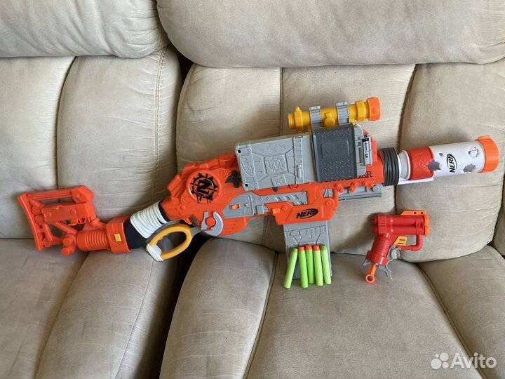 Бластер nerf scravenger