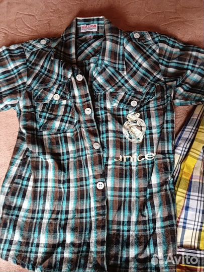 Детские рубашки пакетом