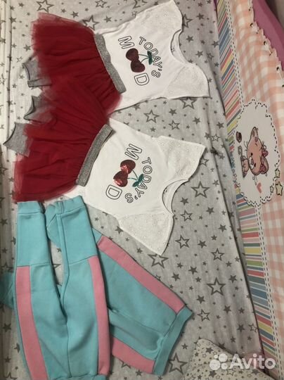 Коробка детских вещей