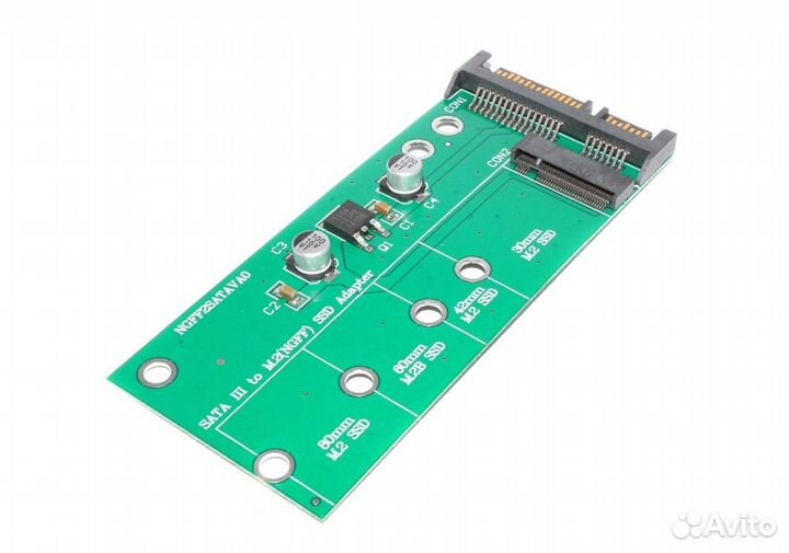Переходник-адаптер для SSD M.2 (ngff) - SATA III