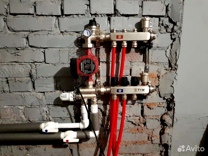 Отопление, водоснабжение, теплые полы, скважины