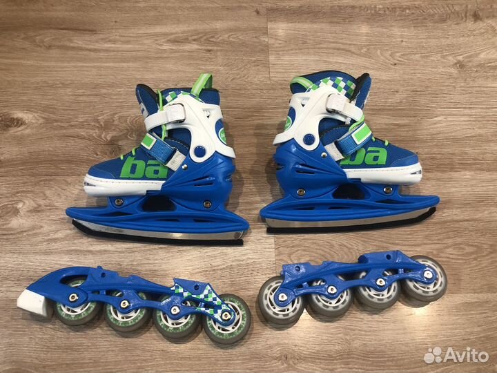 Детские коньки-ролики 31-34р
