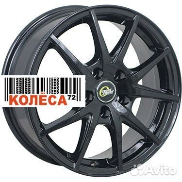 CrossStreet CR-17 6x15 4x100 ET50 Dia60.1 Black