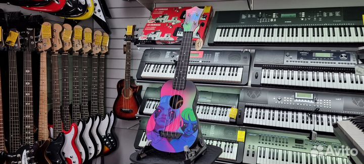 Укулеле с чехлом