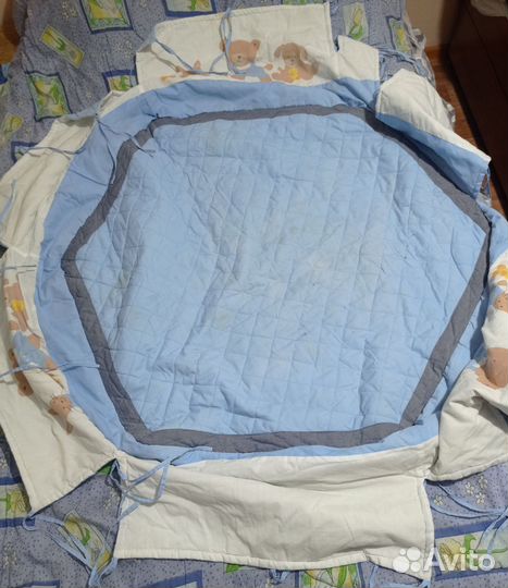 Защита на игровой манеж б/у