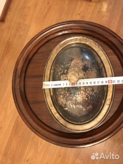 СССР, Мельхиоровая утятница блюдо - баранчик