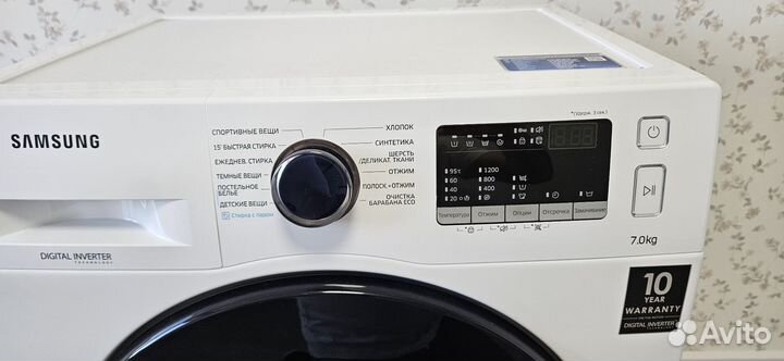 Стиральная машина узкая Samsung WW70J42G03W