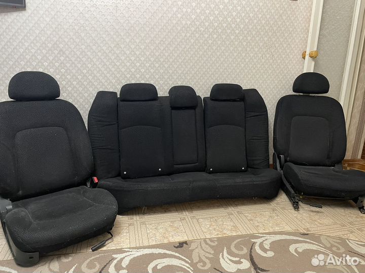 Комплект сидений хундай саната