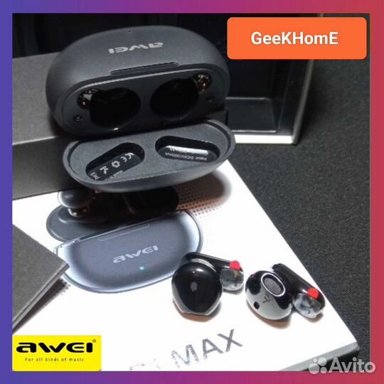 Беспроводные наушники Awei S1 MAX Bluetooth 5.3