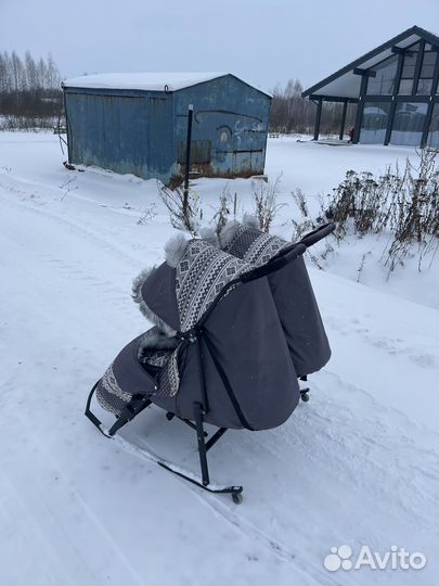 Санки для двойни