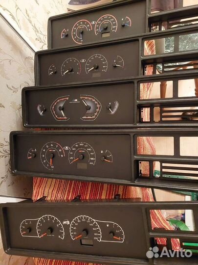 Приборная панель ваз 2107. 2114. 2115. Нива