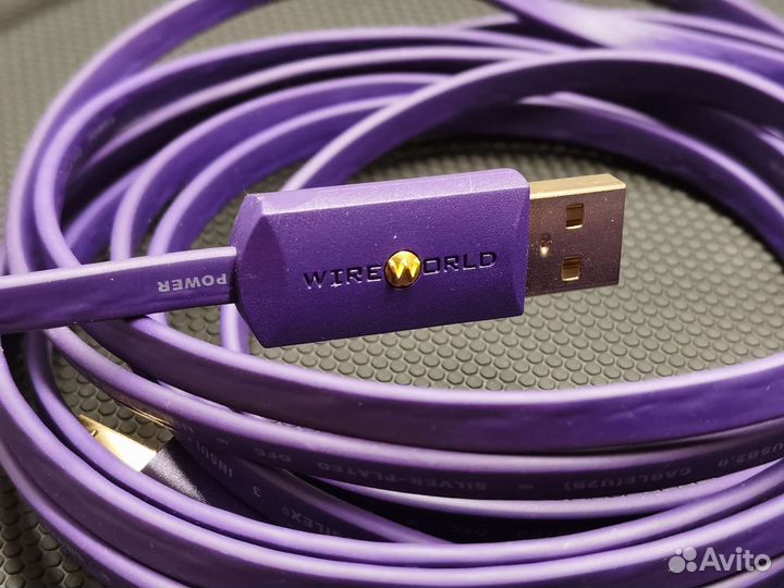 USB-кабель Wireworld Ultraviolet 8 (А-В) 3 метра